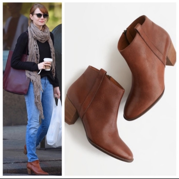 Madewell Shoes - Madewell The Billie Boot in English Saddle